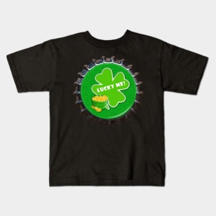 Lucky Me! St. Patrick's Day Magnet and Sticker | I'm Lucky by Cherie(c)2022 Kids T-Shirt